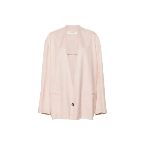 PHILOSOPHY DI LORENZO SERAFINI SS24 Бизнес-костюм Пальто Женское Светло-розовое