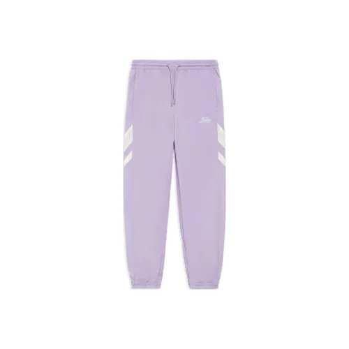 LINING Sports Life Collection Лаванда Женские Вязаные Тренировочные Брюки