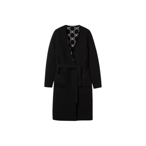 GUCCI Черное Женское Пальто