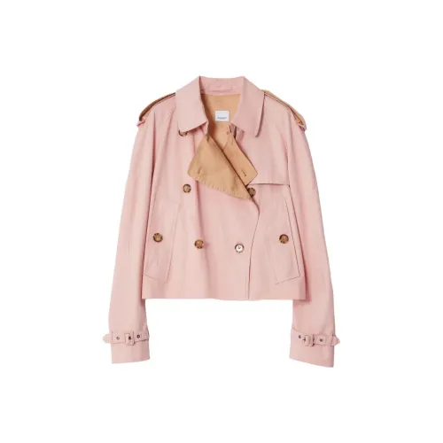 Burberry SS23 Тренчкот Женский Розовый