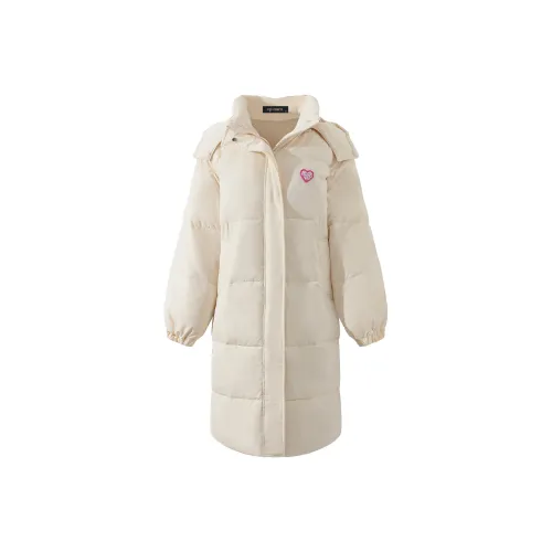 CPAURA Хлопковый пуховик женский желтый