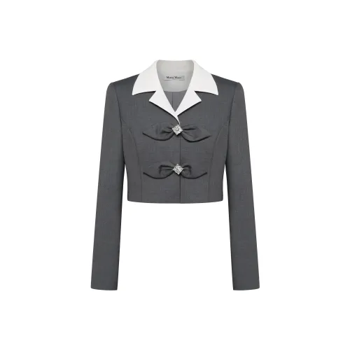 MASION WESTER Бизнес-костюм женский серый