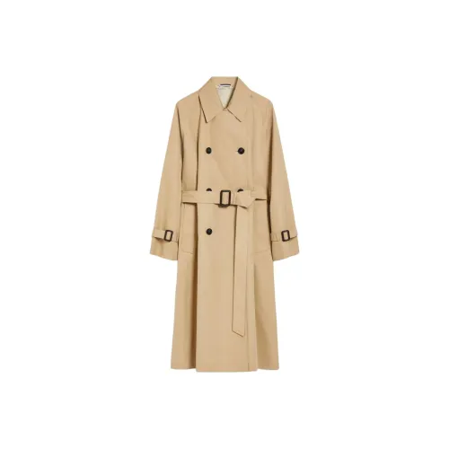 WEEKEND MaxMara Тренчкот Женский Бежевый