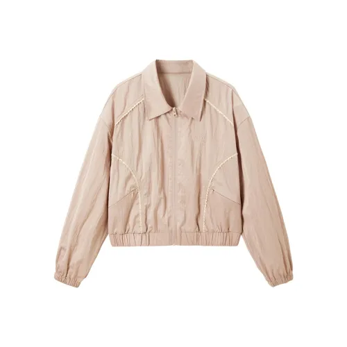 LEDIN Розовое женское короткое пальто