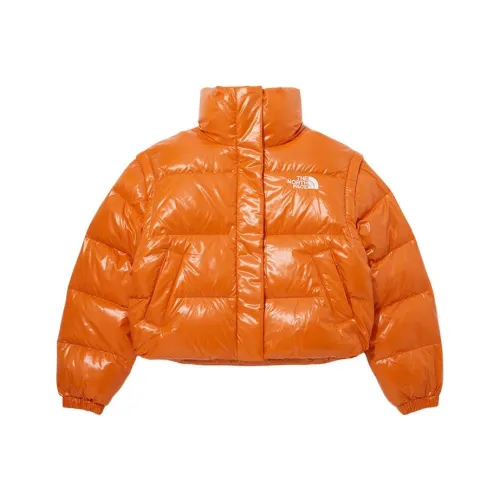 The North Face Пуховики и зимние пальто Женские Оранжевые