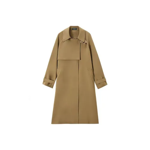 THEORY Тренчкот Женский Хаки