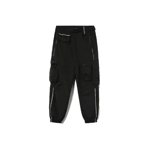 LINING Basketball Collection Черные Женские Вязаные Тренировочные Брюки
