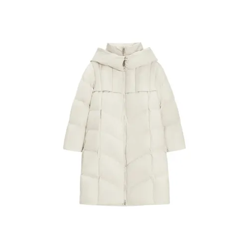 Fragment Down Jacket Women's Light Gray