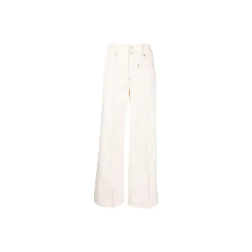 ISABEL MARANT Белые Женские Вязаные Спортивные Брюки