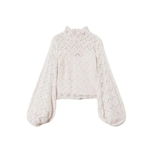 TWINSET Milano Трикотаж Женский Бежевый