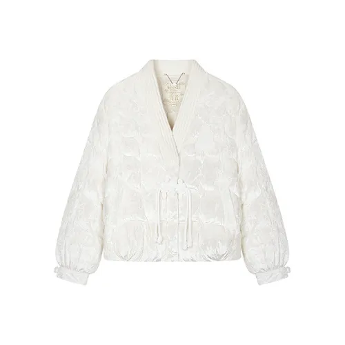 Teenie Weenie Пуховик Женские Цвет Слоновая кость