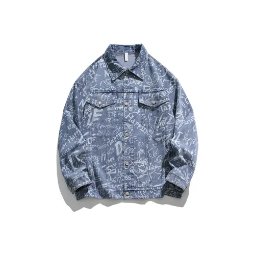 KRISTALIA Denim Jacket Женская Aqua Blue