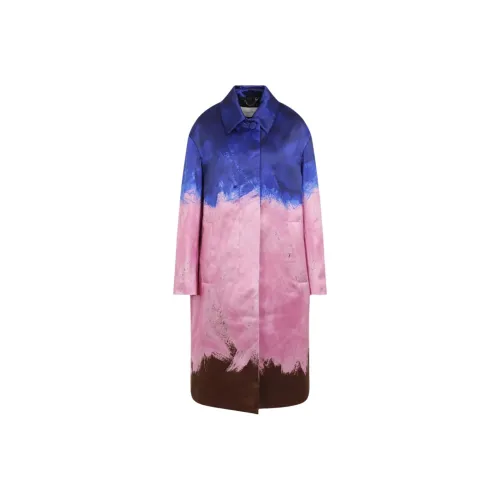 DRIES VAN NOTEN Розовое Женское Пальто