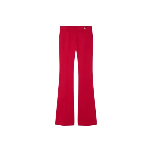 VERSACE FW24 Повседневные брюки Женские Red