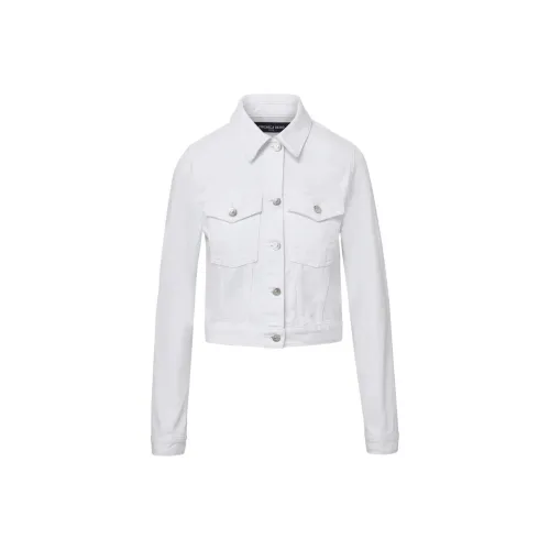Veronica Beard SS24 Denim Jacket Женская Белая