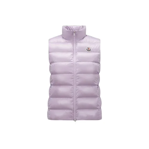 MONCLER Жилет Женский Светло-фиолетовый