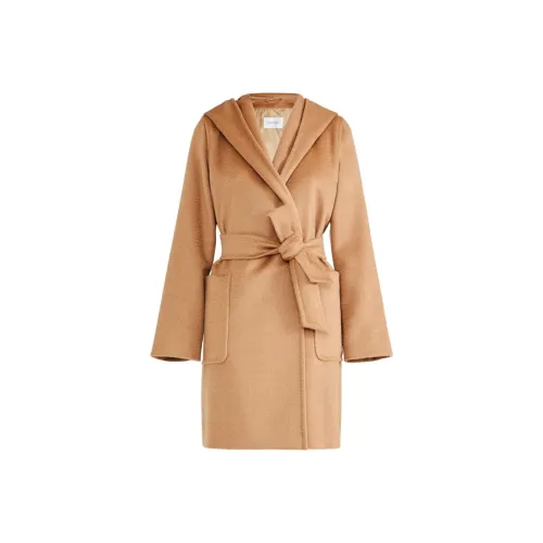 MaxMara Верблюжий Женское Пальто