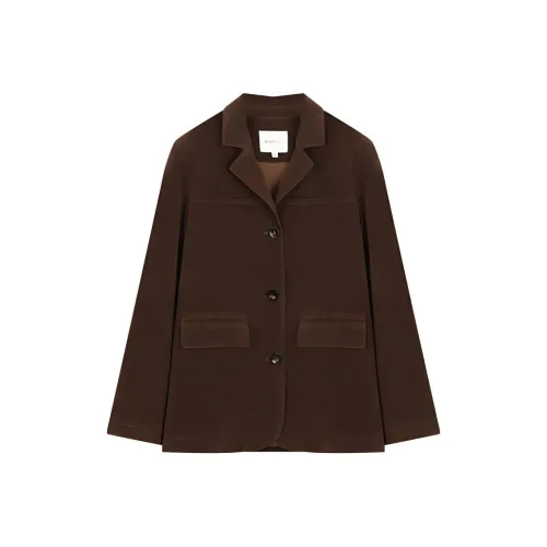 BLUEerror Бизнес-костюм женский цвет темно-шоколадный коричневый