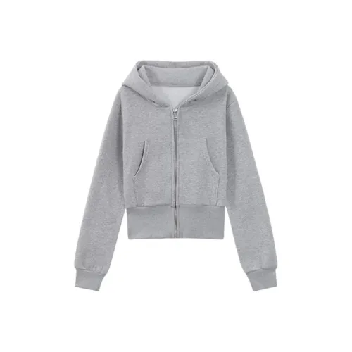 YICHEN Серый Женские Свитшоты