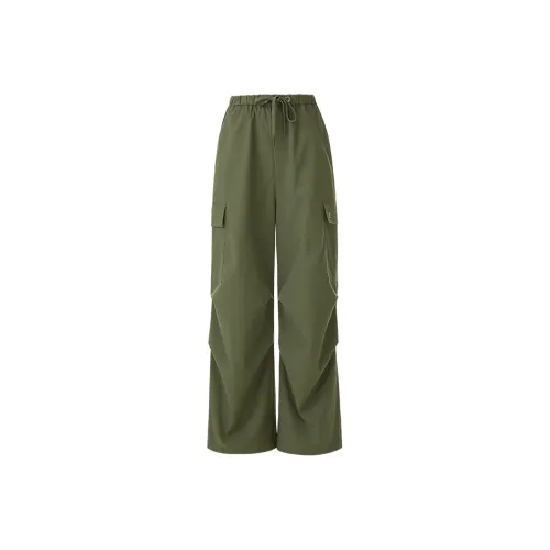 Sumday Athletics Повседневные брюки Женские Армейский зеленый