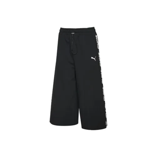 PUMA Черные Женские Повседневные Брюки