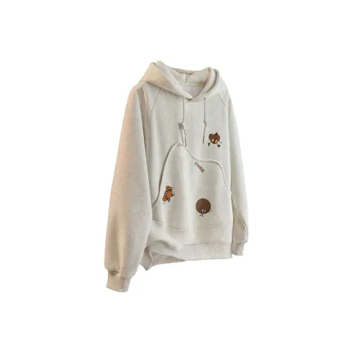 Cypress House Свитшот Женский Серый Белый