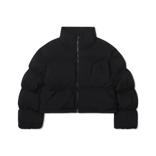 OIOICOLLECTION Черные женские объемные куртки (пуфы)
