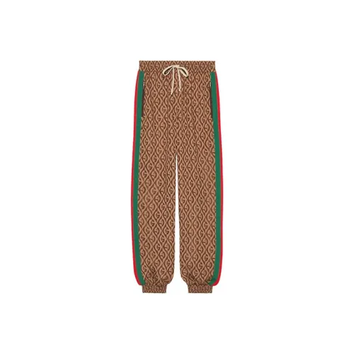 GUCCI Вязаные спортивные брюки женские умбра