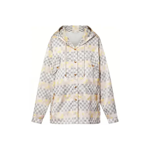 LOUIS VUITTON SS22 PARKA Пальто Женское Розовый