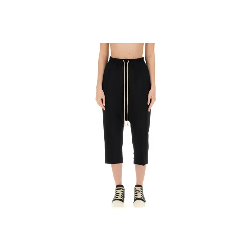 RICK OWENS Черные Женские Повседневные Брюки