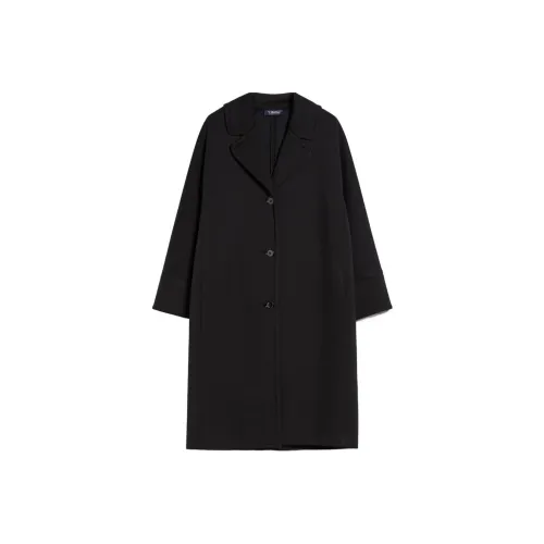 MaxMara Черное Женское Пальто