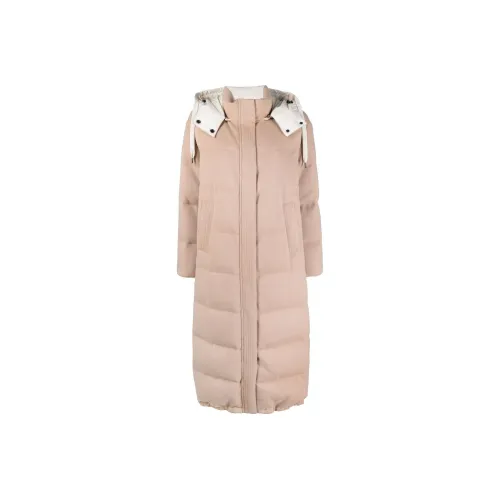 BRUNELLO CUCINELLI Бежевые Женские Объемные Куртки (Пуфы)