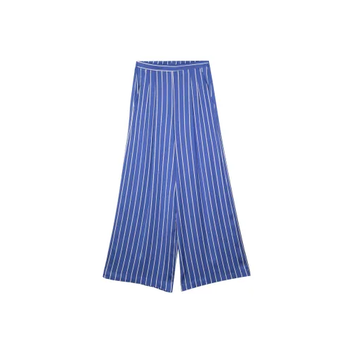 Semicouture SS24 Повседневные брюки Женские Королевский синий