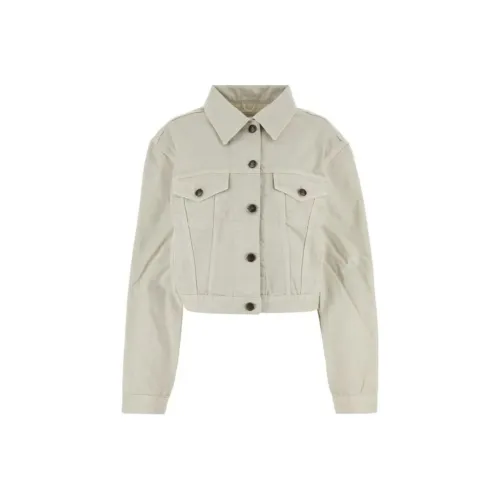 MAGDA BUTRYM Джинсовая куртка Женская Светло-серая