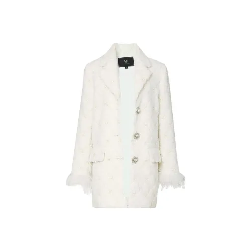 Duffy fashion Экрю Женские меховые изделия
