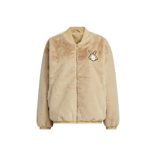 ADIDAS NEO Светлый хаки Женские бархатные куртки