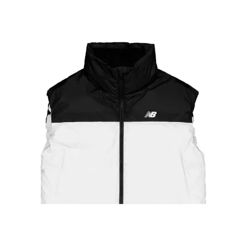 New Balance совместный продукт Черный/Белый Женский Пуховый жилет