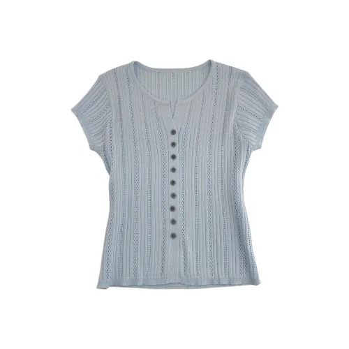 OUBO Синий Женские Трикотаж