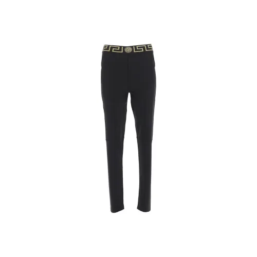 VERSACE Черные Женские Леггинсы