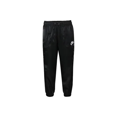 NIKE Черные Женские Вязаные Тренировочные Брюки