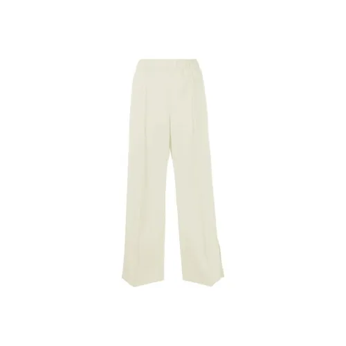 JIL SANDER Экрю Женские Повседневные Брюки