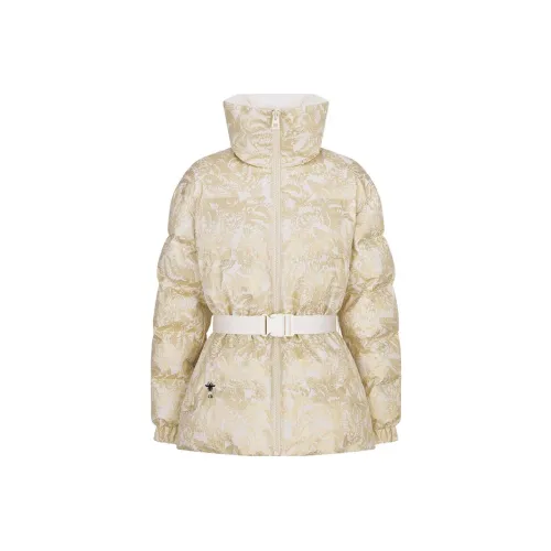 DIOR FW23 Хлопковый пуховик Женский Многоцветный