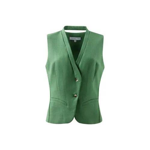 SUNDAY LIFE Зеленые Женские Жилеты
