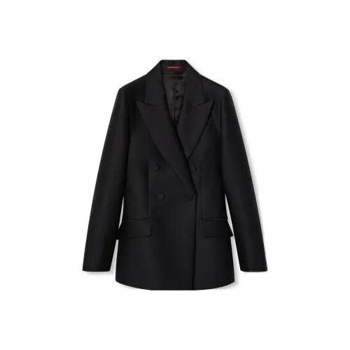 GUCCI SS25 Бизнес-костюм Куртка Женская Черная