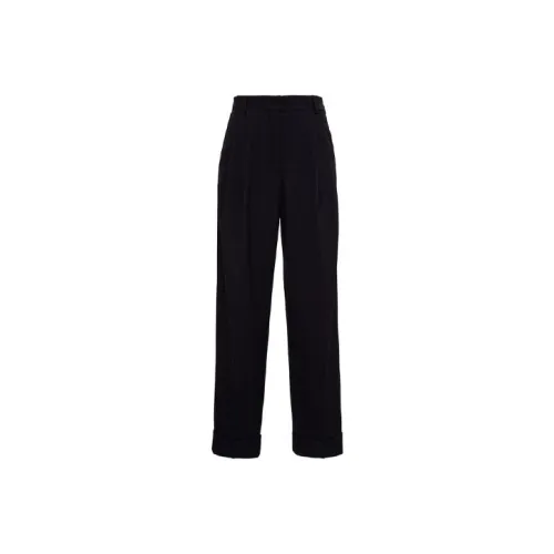DRIES VAN NOTEN Черные Женские Повседневные Брюки