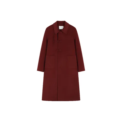 Mo Han Yi Mei Куртка Женская Бордовая