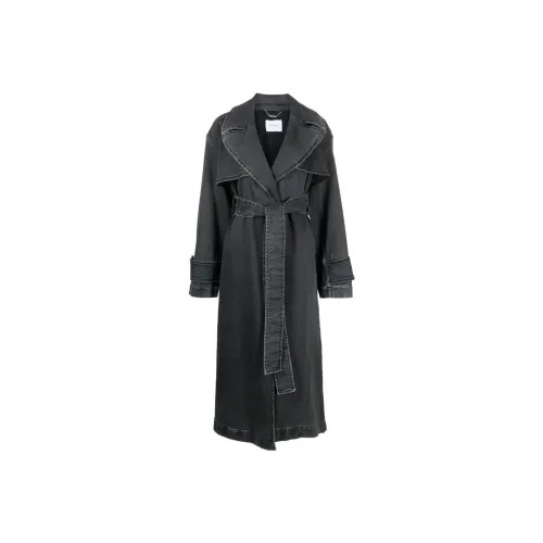 Blumarine Черный Женский Тренч