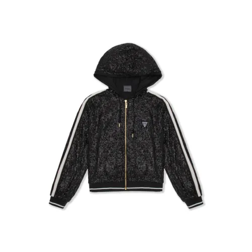 GUESS JBLK Черное женское короткое пальто