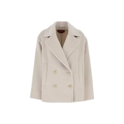 MaxMara Studio Пальто Женское Нейтрального цвета