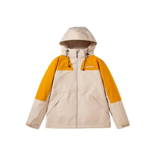 OUTDOOR PRODUCTS Водонепроницаемый и Ветрозащитный для сохранения тепла Ветровка Женская Подсолнух Желтый Тауповый